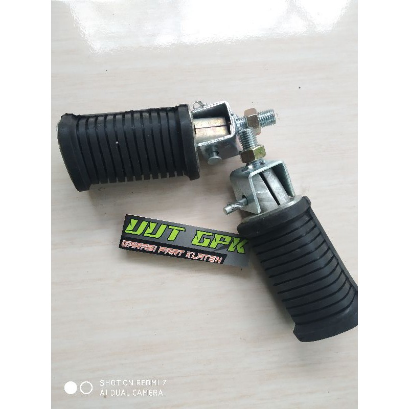 karet step belakang Rc- step rc- pijakan belakang rc bravo baut 12