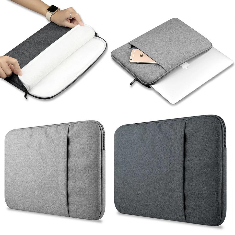 Tas Laptop Macbook Softcase Sleeve Nylon Size 13 - 14 inch