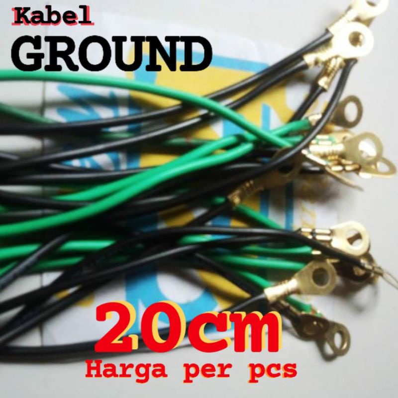 KABEL GROUND PLUS SKUN RING BULAT