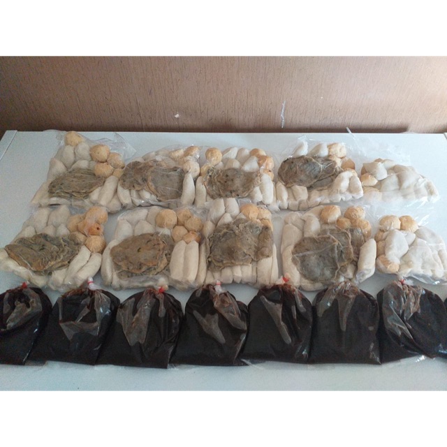 

Pempek campur isi 25pc