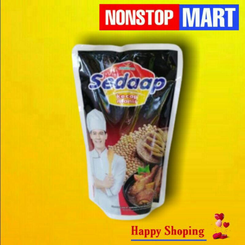 

SEDAAP kecap manis refill 520ml