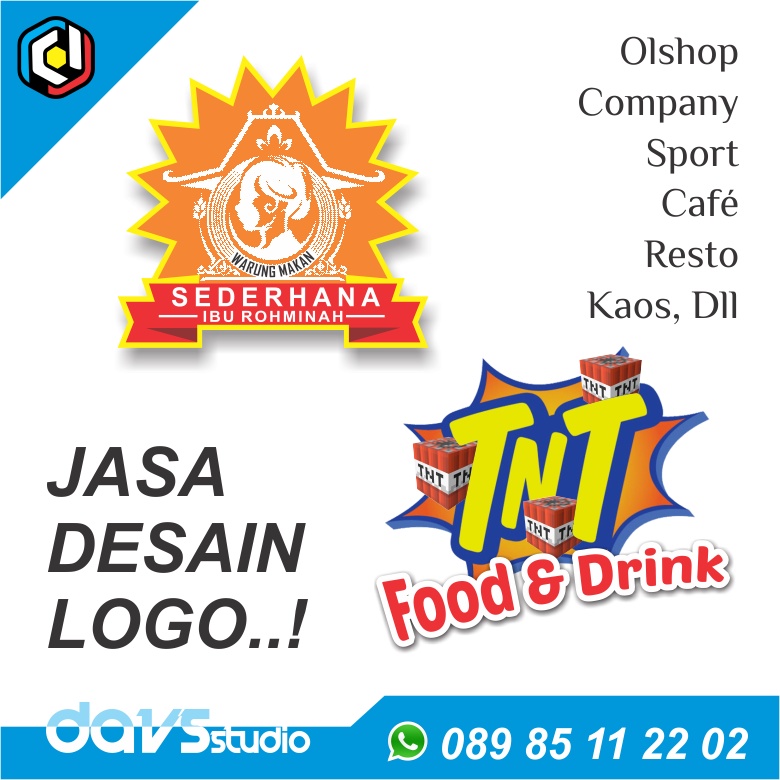 desain logo custom profesional