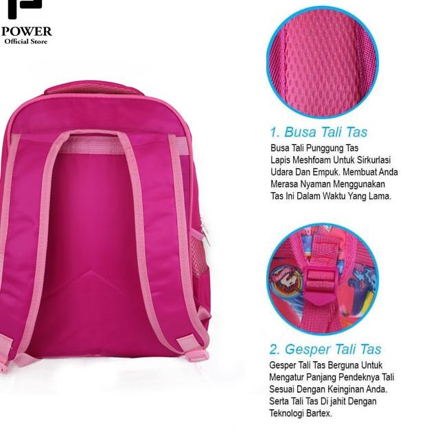 Recomend Tas Sekolah SD Ransel Anak Perempuan Karakter Frozen Ransel Sekolah Cewek Mata Lampu Sequin