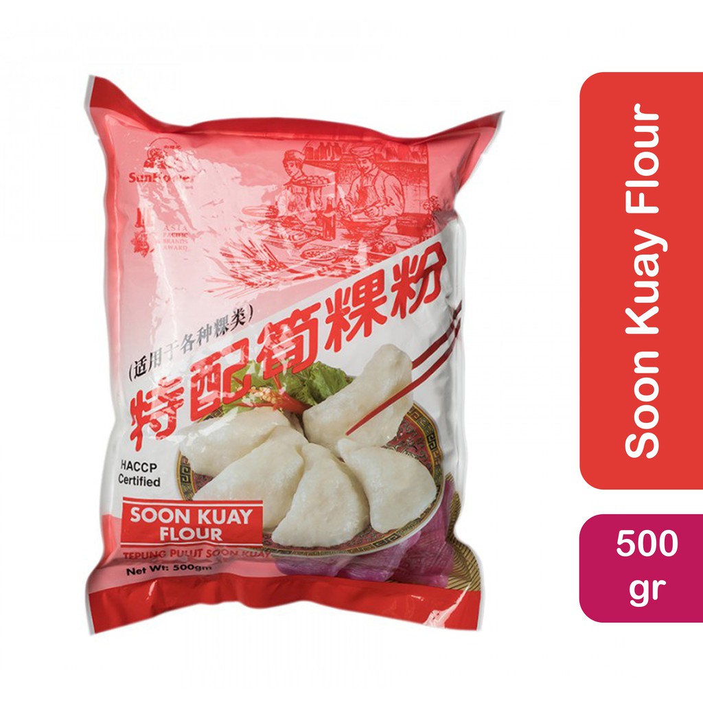 

Sunflower Soon Kuay Flour 500 Gr Tepung Premix Chai Kue Chaikue Coipan Choipan Ang Kak Khak Tho