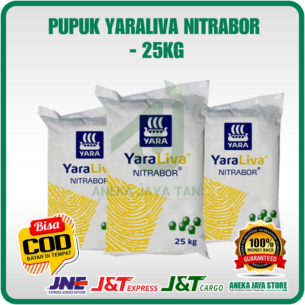 Pupuk Yaraliva Nitrabor (Kalsium Nitrat+Boron) - 25KG