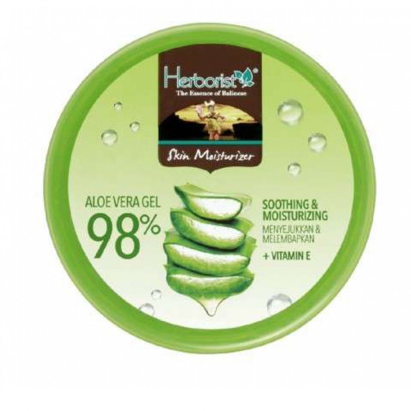 Herborist Aloe Vera Gel 98% Pot Tube Besar 250gr