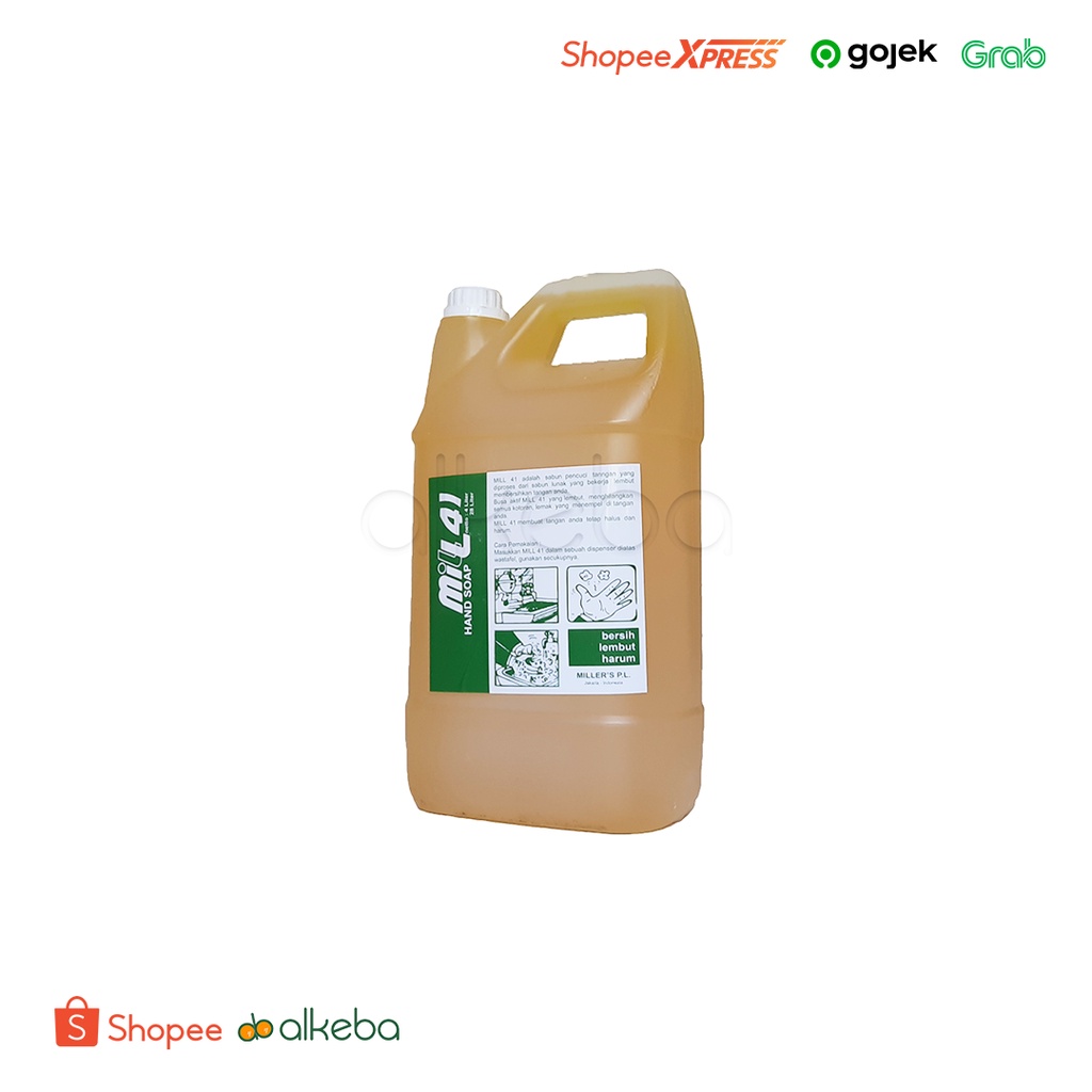 HAND SOAP MILL 41 4 LITER / Handsoap Galon SABUN CUCI TANGAN LEMON