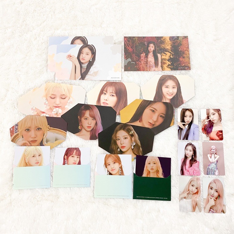 izone iz*one bloomiz bloom*iz polygon photocard postcard album