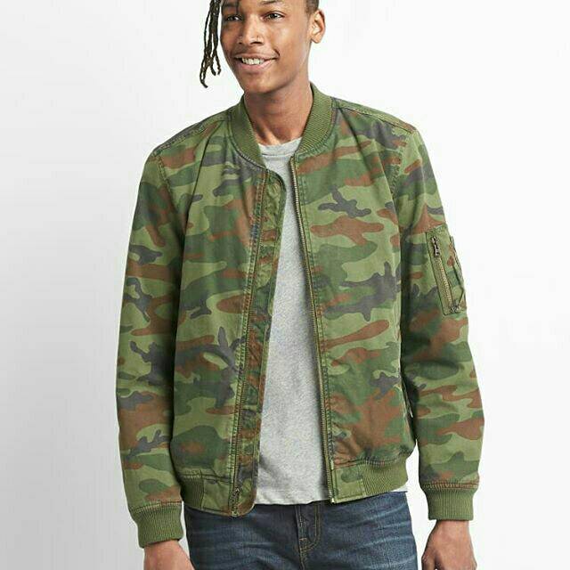 Jaket GAP Bomber Jacket Original