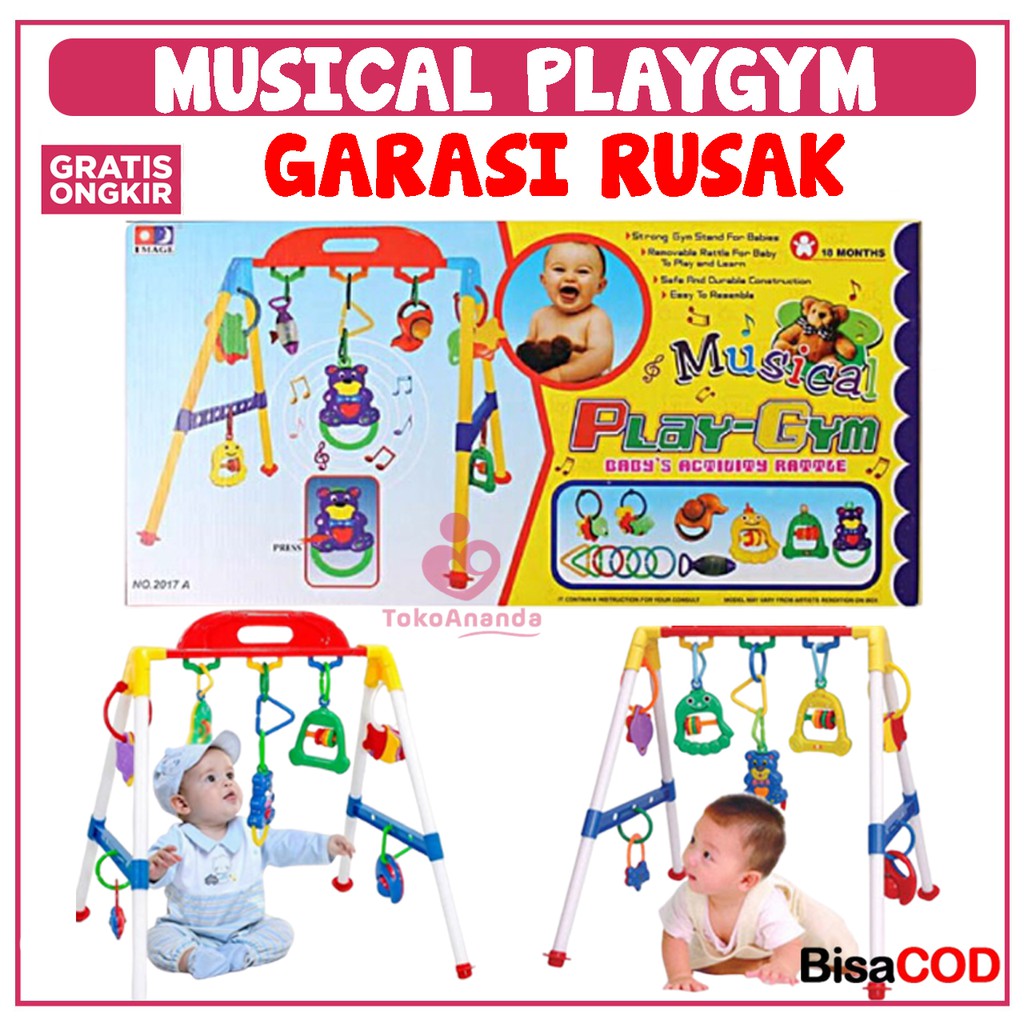 PLAYGYM MUSICAL / MAINAN BAYI MUSICAL PLAYGYM / PLAY GYM