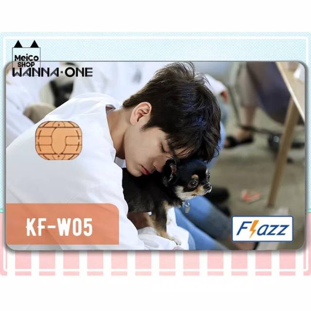 

[KF-WO5] Sticker Flazz BCA Meico - Wannaone Ong SeongWoo