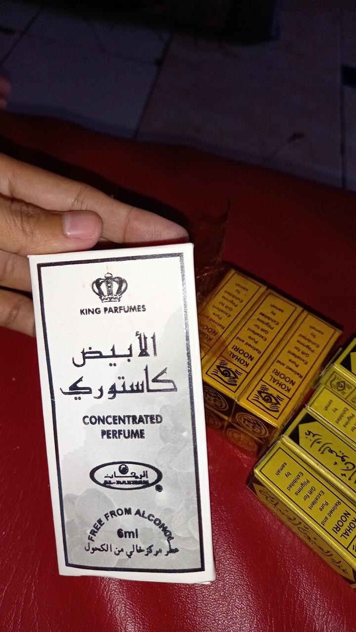 Paket Hemat Celak Arab Bubuk 1 Lusin + Tempat Kuningan + Minyak Wangi Kesturi Set Murah Itsmid Batu