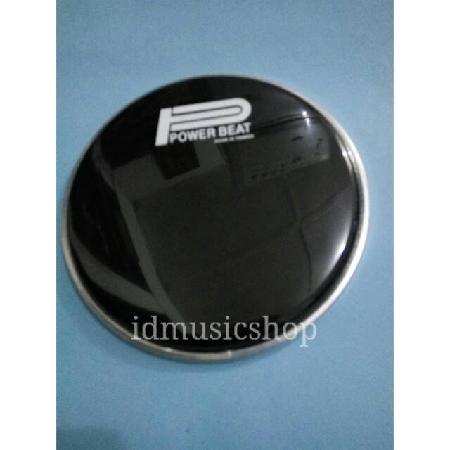 Head Drum 8 inch (atas) Power Beat Black Original