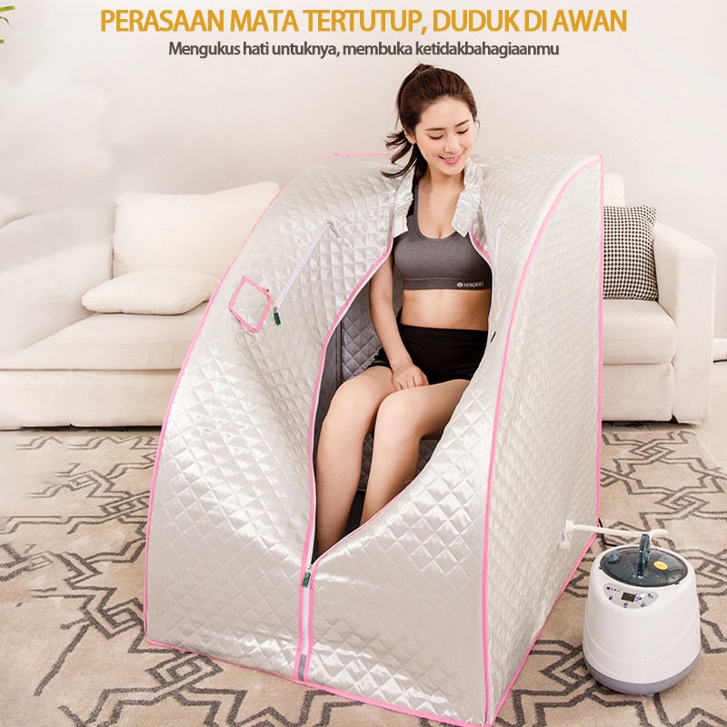 Portable Steam Sauna Sauna Portable Alat Pelangsing Tubuh Alat Sauna Room alat sauna  Slimming portable SURPABAYA