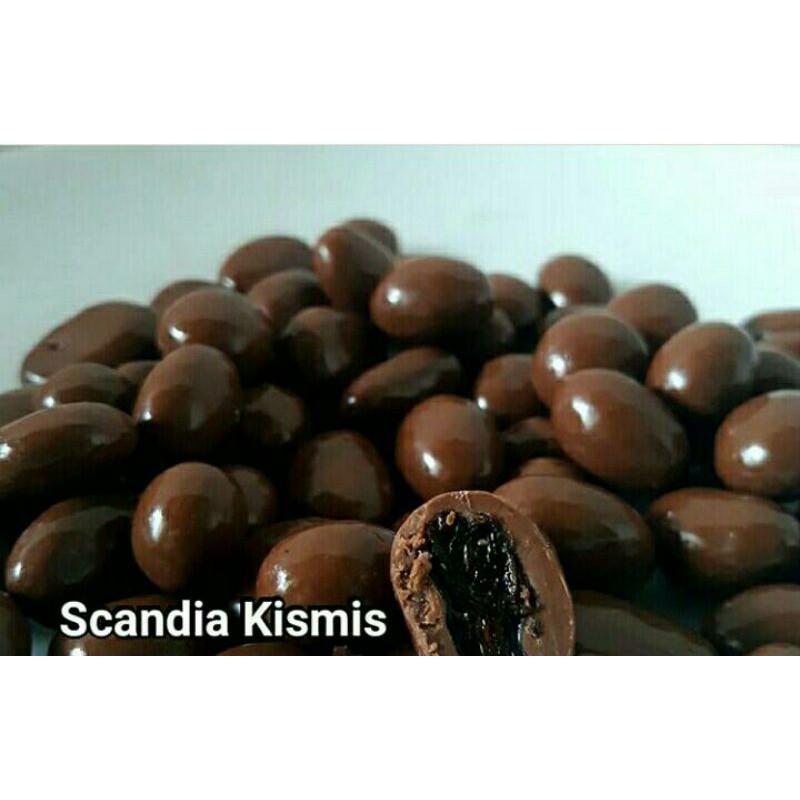 

500 gram Coklat scandia Kismis scandia raisin kemasan 500gr coklat scandia isi kismis