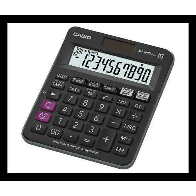 

Big Sale Casio Mj-100D Check & Correct Calculator Keren