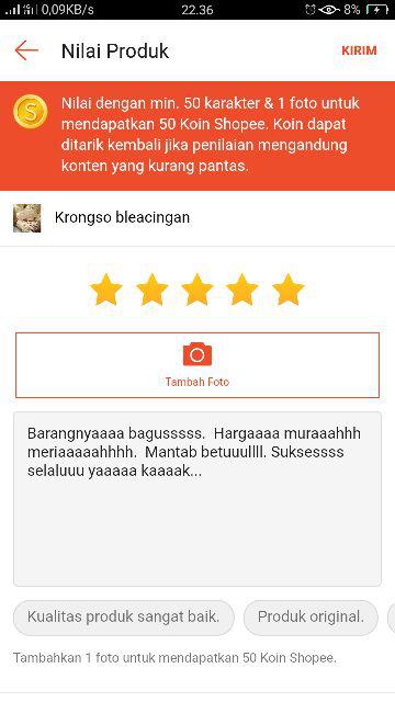 Krongso Blecingan Untuk Souvenir Atau Kap Lampu