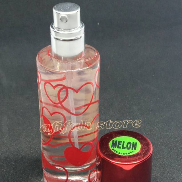 Minyak wangi sprai ( melon ) / parfum non alkohol semprot