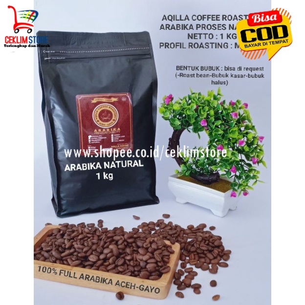 

Kopi Arabika Proses Natural 1 Kg