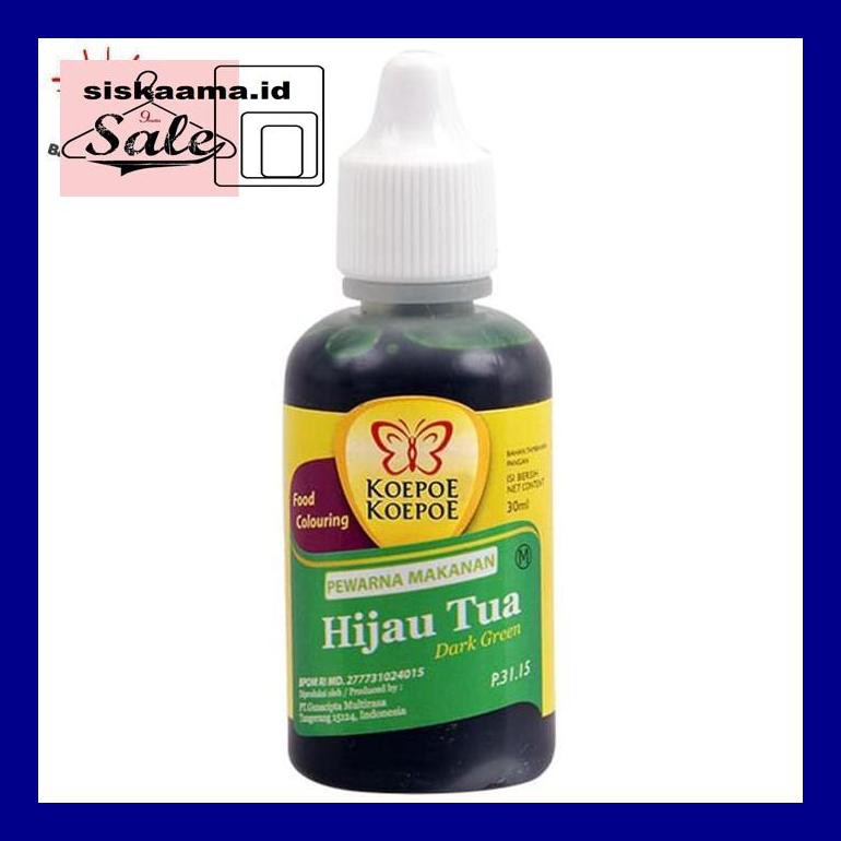 

A40D0Yh Pewarna Hijau Tua (30Ml) D50Tr40V