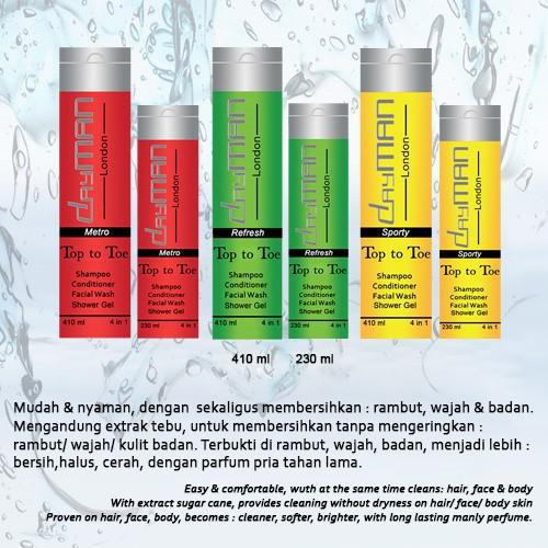 Dayman Top To Toe 230 ml