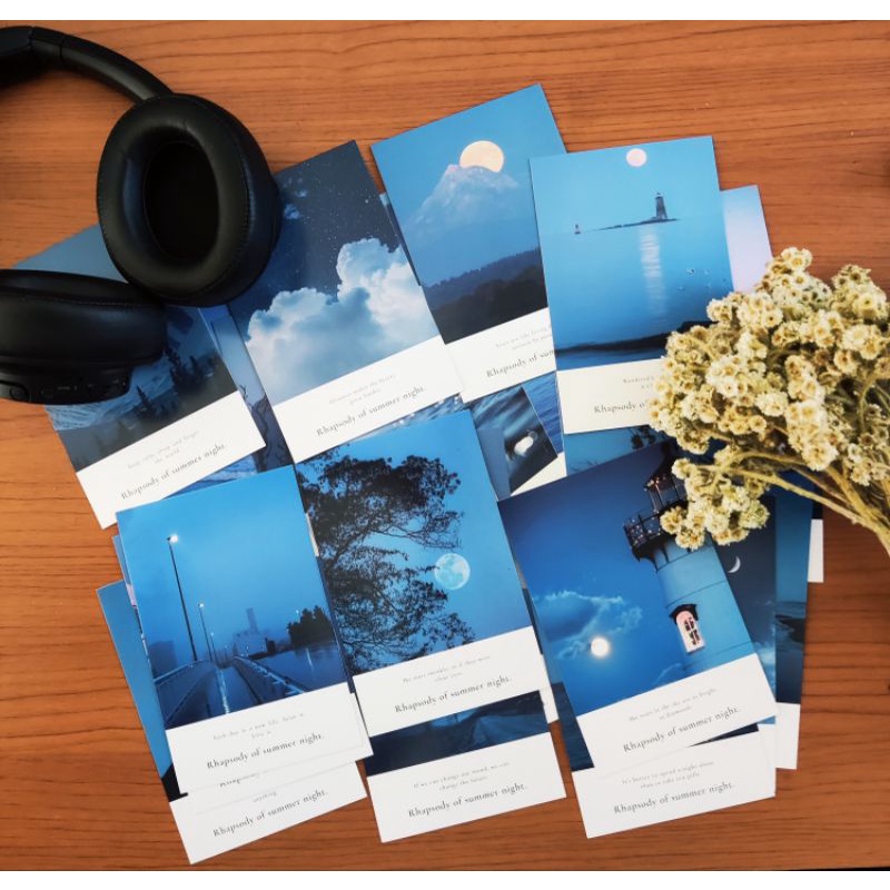

Aesthetic Postcard Murah - Summer Night Series (Random)