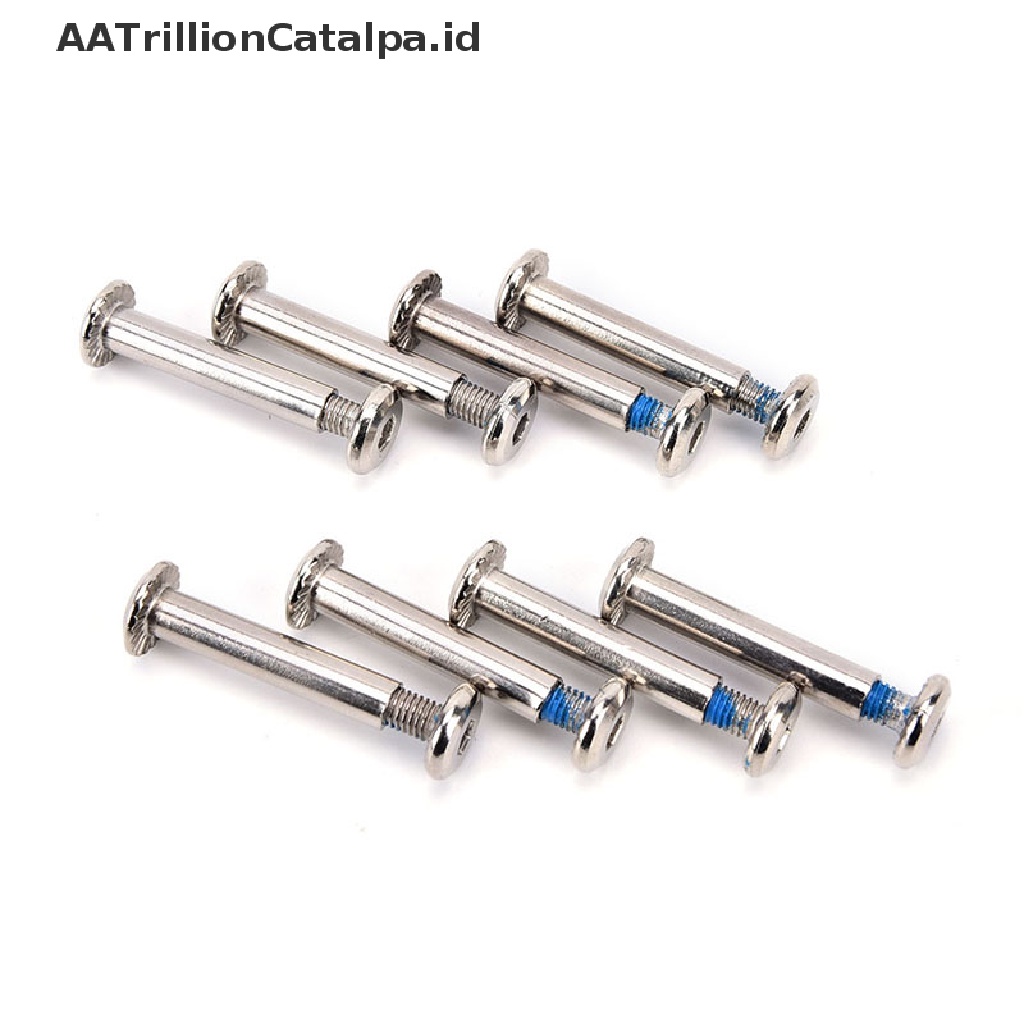 Aatrillioncatalpa 8pcs / set Baut Roda Sepatu Roda inline Untuk skate