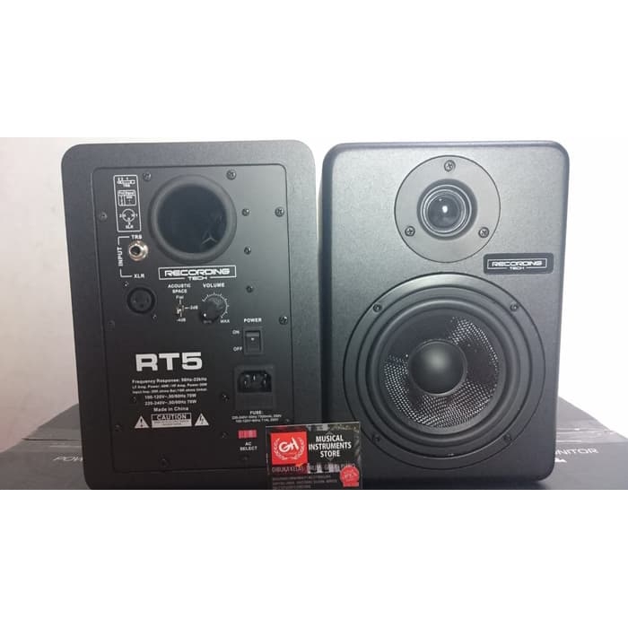 SPEAKER MONITOR FLAT RECORDING TECH RT5