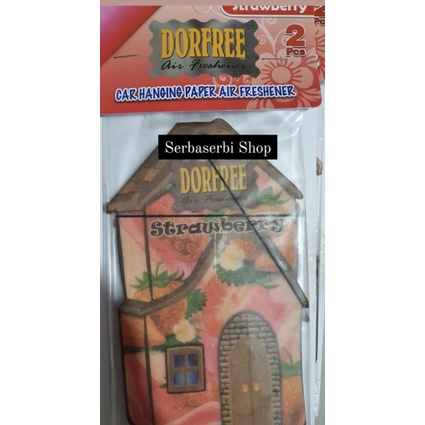 Dorfree paper aroma strawbery isi 2 pcs