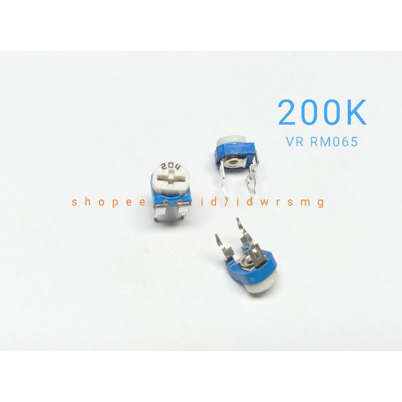 200 Kilo Ohm Trimpot Variable Resistor RM065 200K Ohm VR RM-065 200K R
