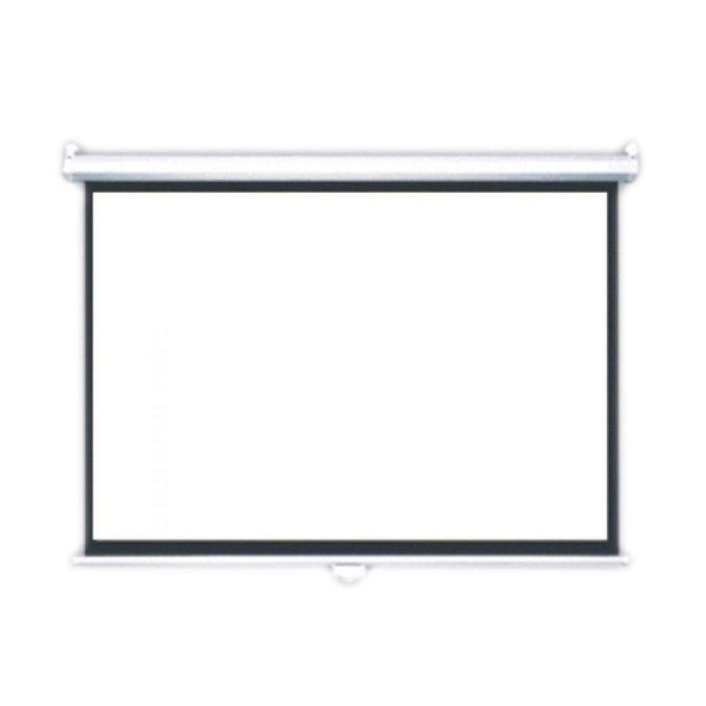 Jual Wall Screen Manual 70 Inch Layar Proyektor Gantung 70 Inforce