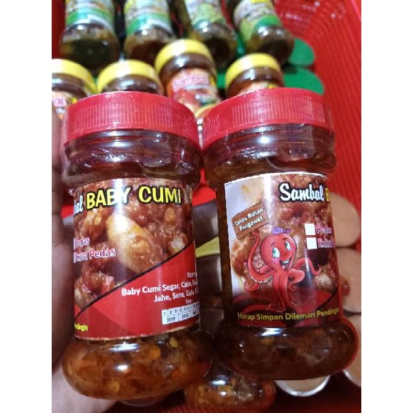 

sambal baby cumi (extra pedas)