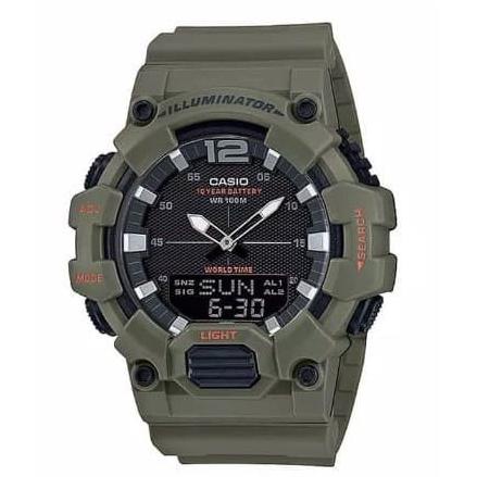 Casio Original Pria HDC-700-3A2VDF Rubber Strap Termurah
