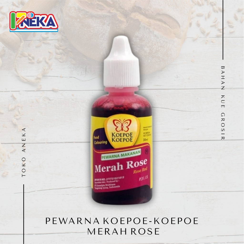 

Pewarna Makanan Merah Rose Koepoe-Koepoe 1pcs