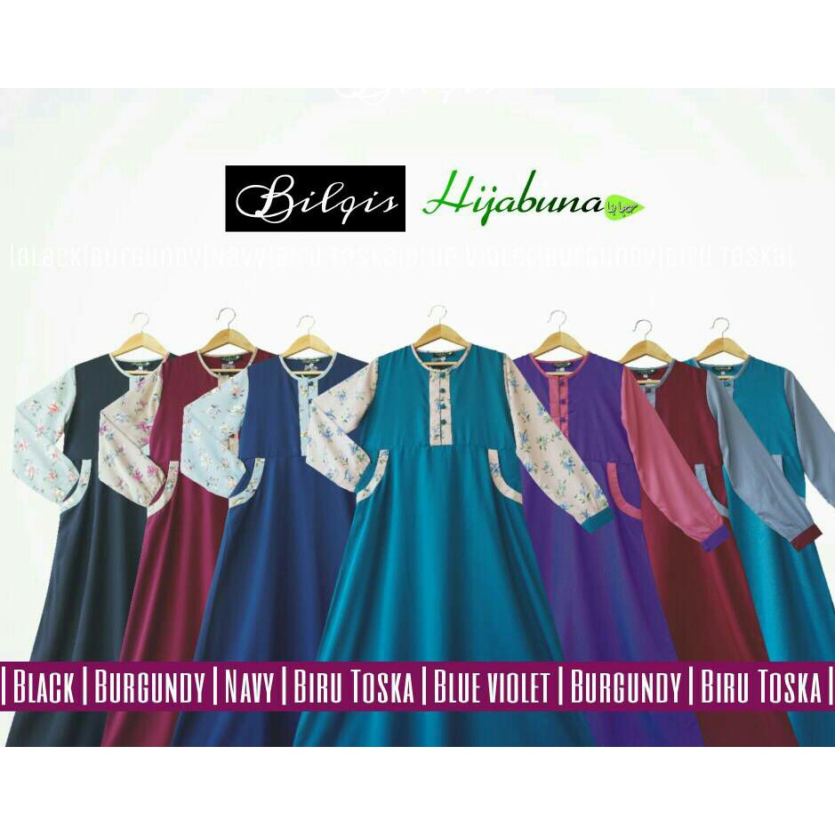 Gamis Cantik Bilqis by Hijabuna