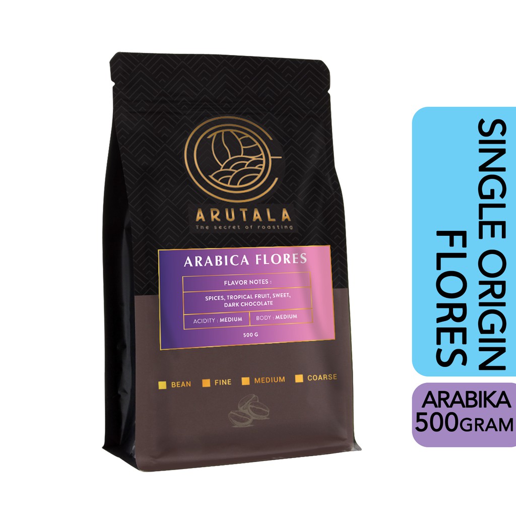 

ARUTALA Kopi Flores Bajawa Arabika Arabica Coffee 500 Gram