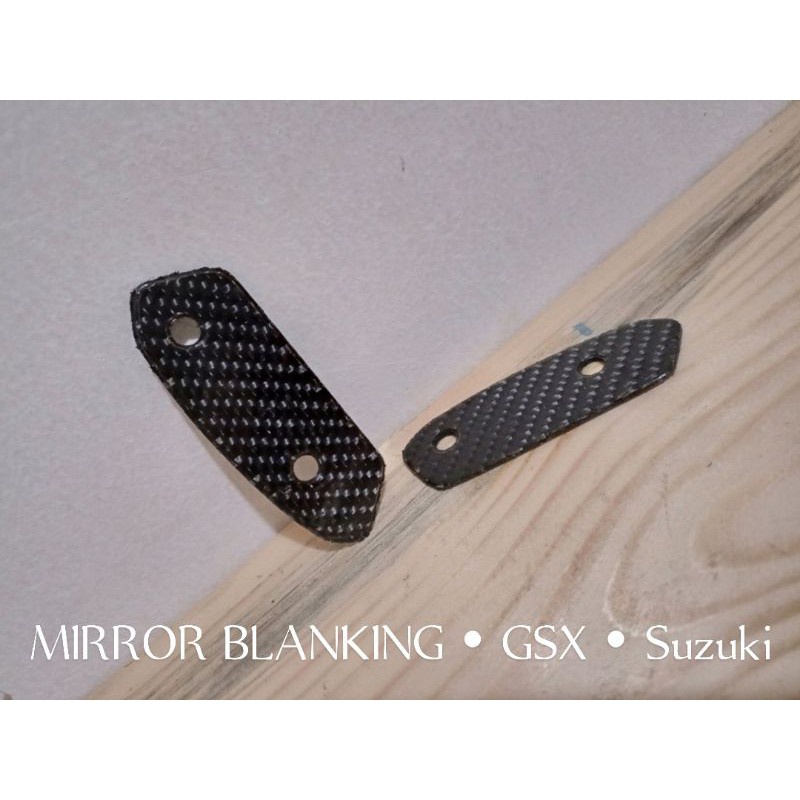 Mirror Blanking Suzuki GSX carbon kevlar