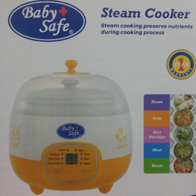 baby safe steam cooker