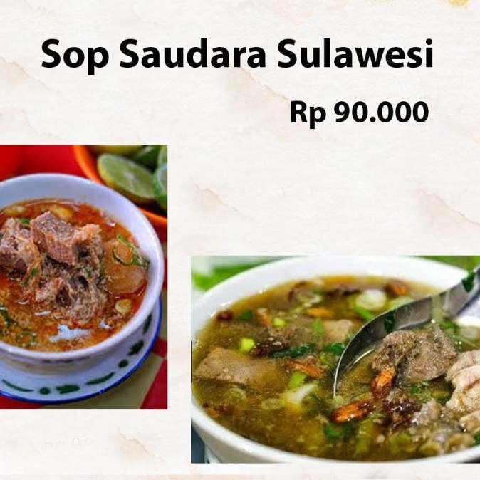 

sop saudara sulawesi makassar