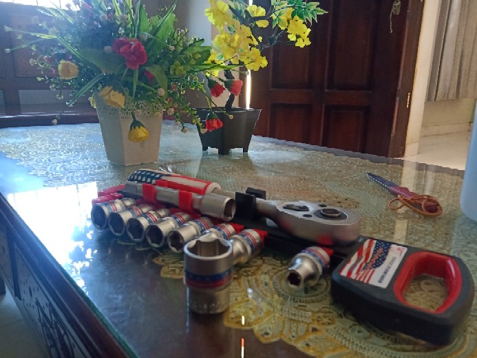 Kunci Sok Set 12 Pcs / Kunci Shok Tat Tools Inch