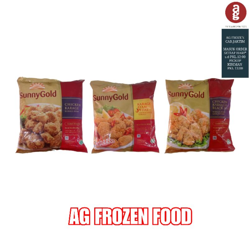 

Sunny Gold Karage Ayam All Variant 500 gram