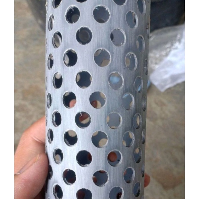 Saringan paralon pembuangan kolam pipa 2 inch panjang 15 cm