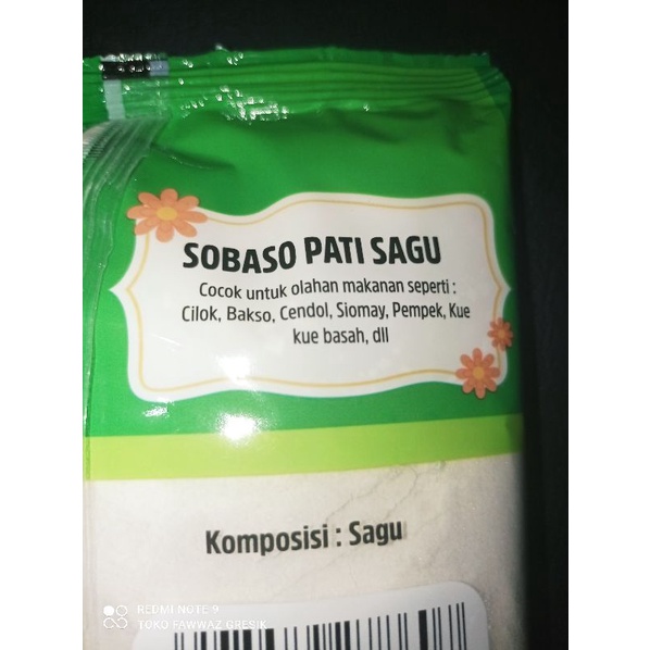 TEPUNG PATI SAGU Bakso SOBASO (SAGO FLOUR) 500gr