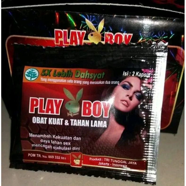PLAY BOY kapsul new 10X ORIGINAL 100%(privasi aman)