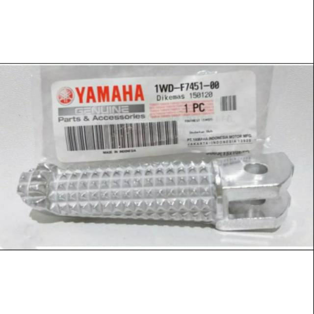 FOOTSTEP INJAKAN KAKI DEPAN KIRI R25 R 25 ASLI ORI YAMAHA 1WD F7451 00