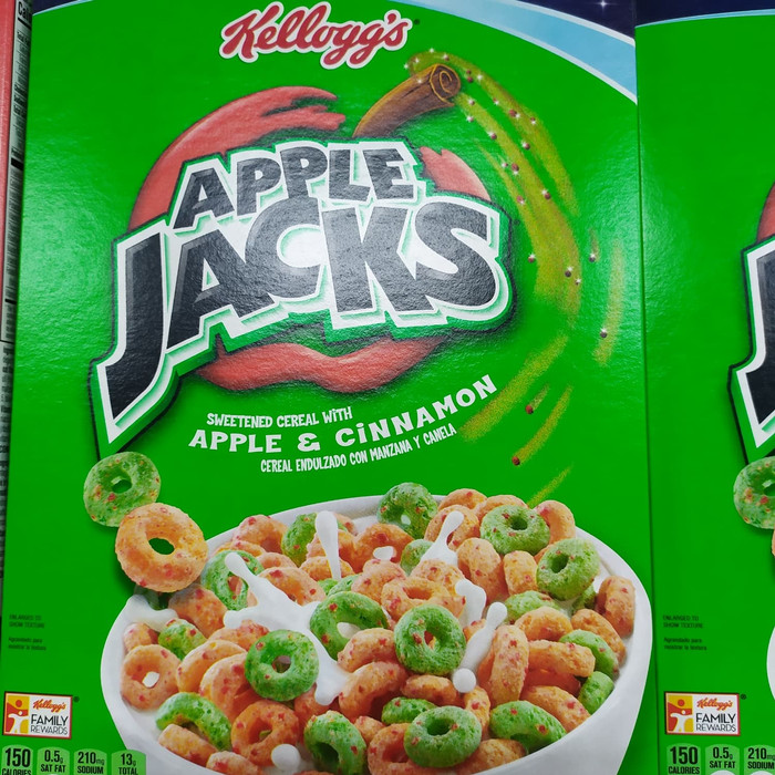 

Cereal KELLOGG'S Apple Jacks Apple & Cinnamon 286gram