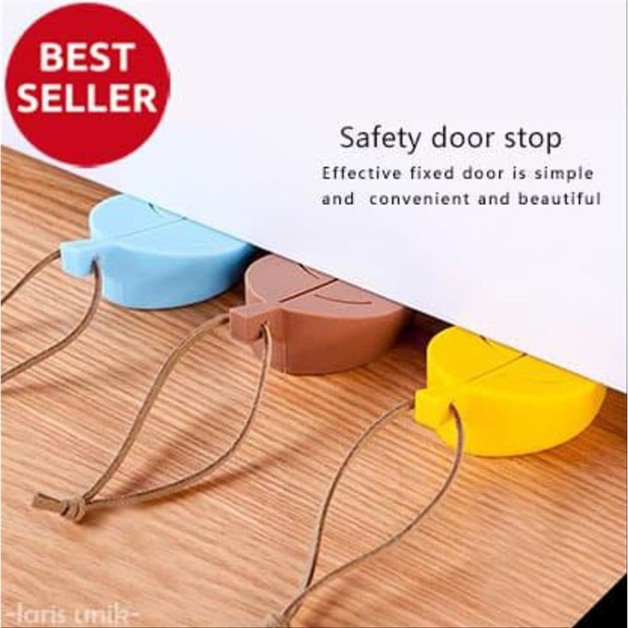 Penahan Ganjal Pintu Leaf Door Stopper ganjalan daun pengaman safety