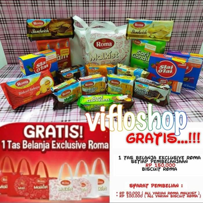 

Aneka Produk Biskuit Roma Bonus Tas Belanja Exclusive Roma