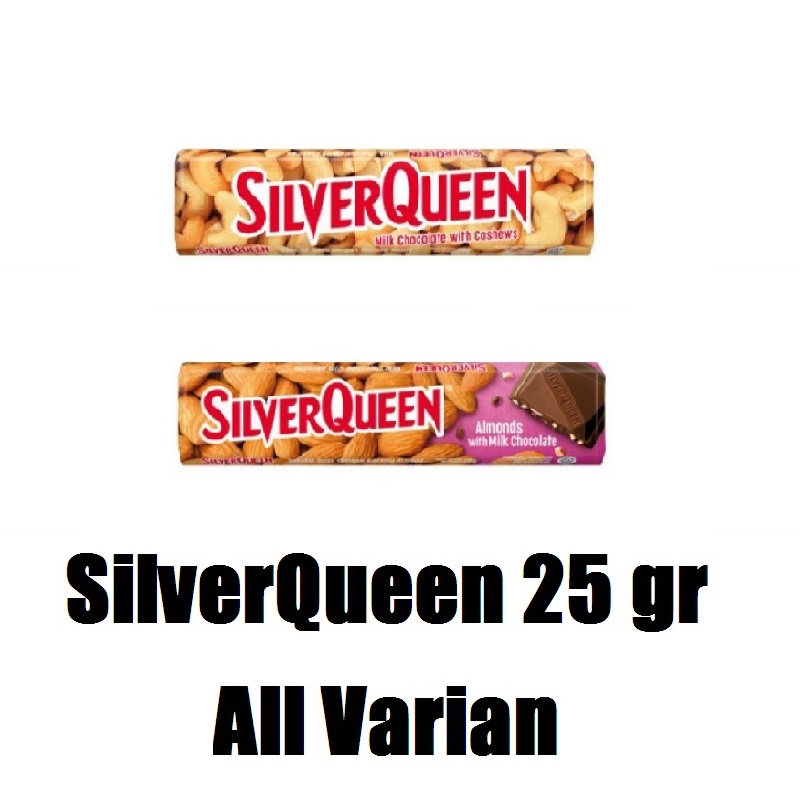 

SilverQueen 25 gr All Varian - Coklat Silver Queen 25 gr