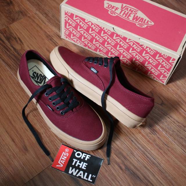 maroon gum vans